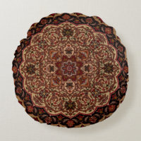 Motif persan vintage d'accent oriental