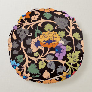 Coussins Ronds motif sans soudure. ornement fleuri islamique clas