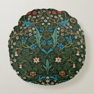 Coussins Ronds Motif tulipe de William Morris (1834-1896).