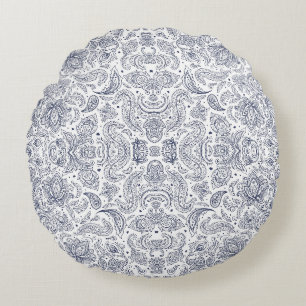 Coussins Ronds Motifs de fleurs classiques mignons