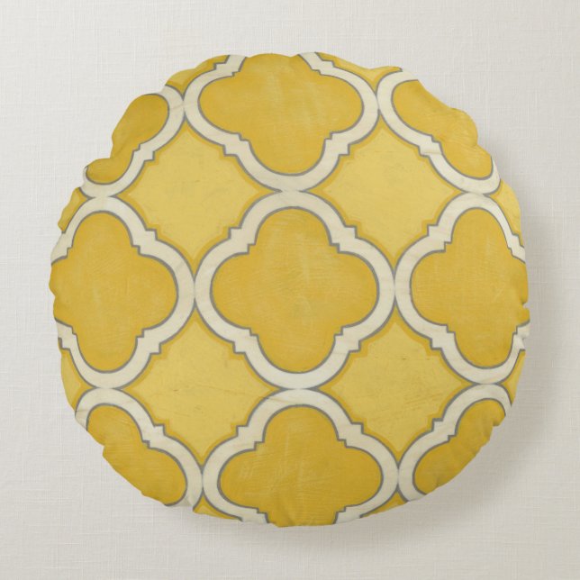 Coussins Ronds Motifs du marché I (Devant)