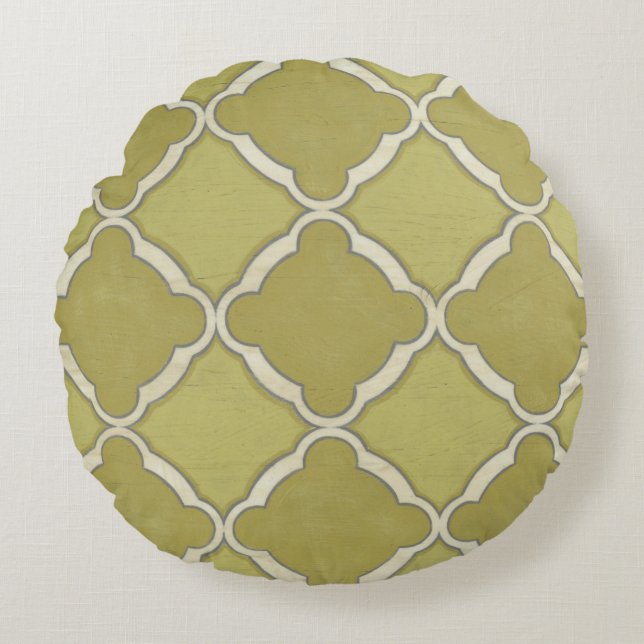 Coussins Ronds Motifs du marché IX (Devant)