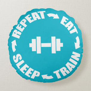 Coussins Ronds Motivation gym