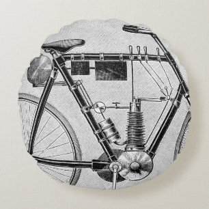 Coussins Ronds Moto de Petrolette Omega, 1895