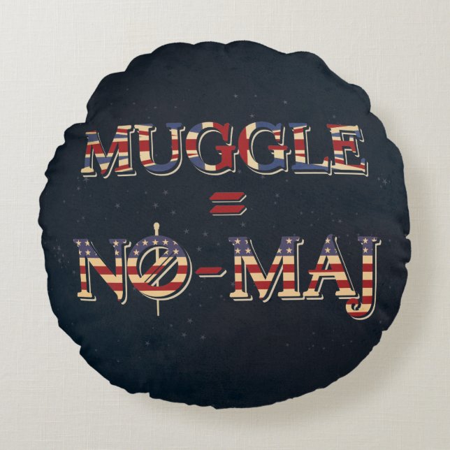 COUSSINS RONDS MUGGLE™ = NO-MAJ™ (Devant)