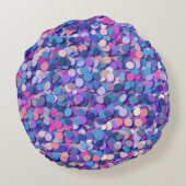 Coussins Ronds Multicolor Confetti (Dos)
