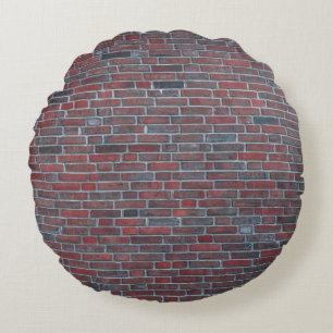 Coussins Ronds Mur en brique