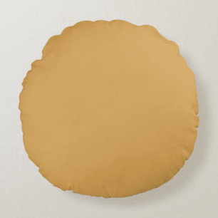 Coussins Ronds Mydeas Couleur solide de melon doux
