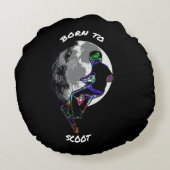 Coussins Ronds Né à Scoot- Scooter et Moon (Dos)