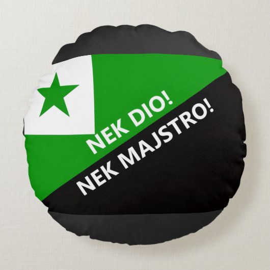Coussins Ronds Nek dio nek majstro (Devant)
