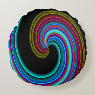 Coussins Ronds Neon Wave.......