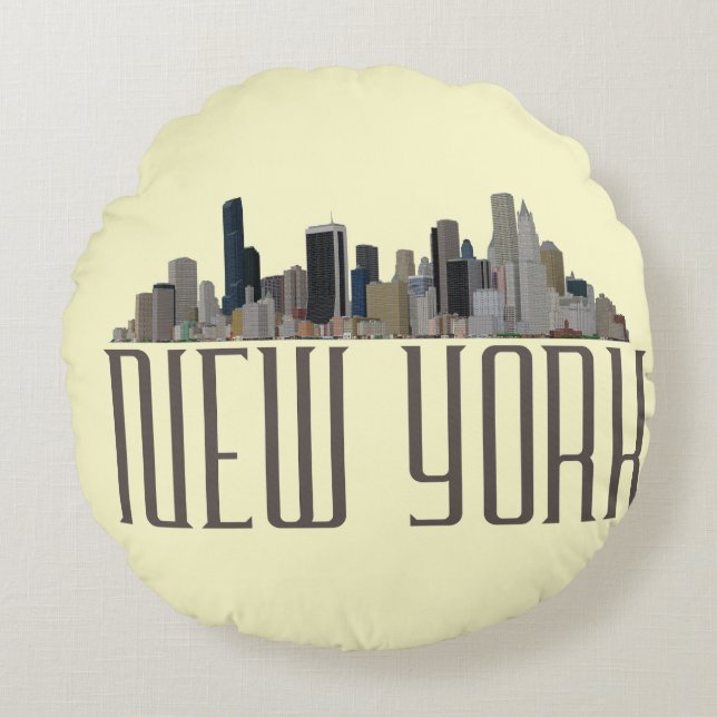 COUSSINS RONDS NEW YORK (Devant)