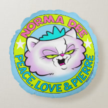 Norma Dee Logo Lance Oreiller