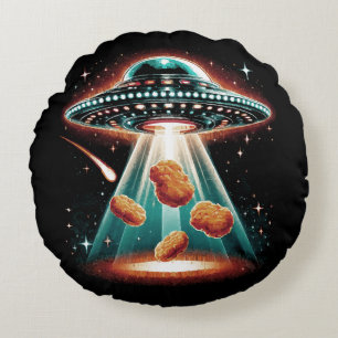 Coussins Ronds Nugget de poulet croustillant