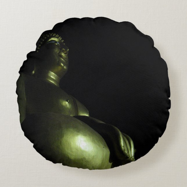 Coussins Ronds Nuit Bouddha (Devant)