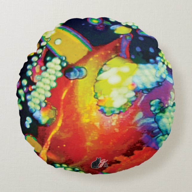 Coussins Ronds Oblivion Bliss (Devant)