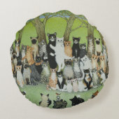 Coussins Ronds Observez la birdie (Dos)