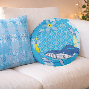 Coussins Ronds Ocean Guardian – Couleur du cœur