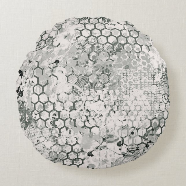 Coussins Ronds Odyssée du nuage (Devant)