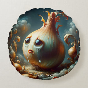 Coussins Ronds Oignon De Pleurage Mignonne Imaginaire