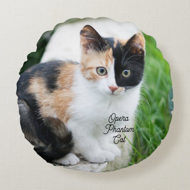 Coussins Ronds Opera Phantom Chat (Devant)