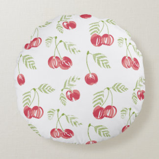Coussins Ronds Orchard Treat Red Green