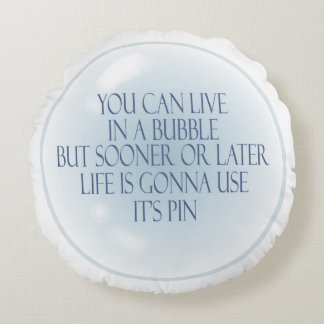 Coussins Ronds oreiller à bulle ronde