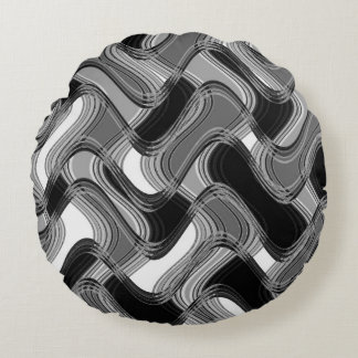 Coussins Ronds Oreiller à lancer rond Mercure & Sable