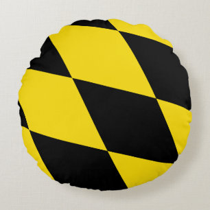 Coussins Ronds Oreiller à lancer ronde avec drapeau de Munich