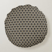 Coussins Ronds oreiller art déco (Dos)
