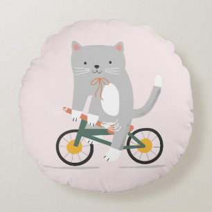 Coussins Ronds Oreiller de cyclisme pour chat
