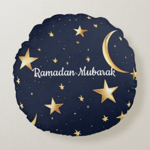 Coussins Ronds Oreiller de l'Aïd du Ramadan Moubarak
