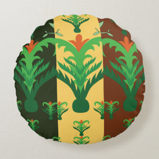 Coussins Ronds Oreiller décoratif à motif de ligne Harmony – Bal