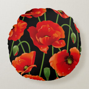 Coussins Ronds Oreiller Fleur Rond