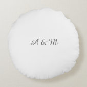 Coussins Ronds Oreiller Rond (Dos)