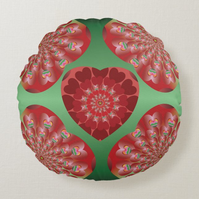 Coussins Ronds Oreiller rond (Devant)