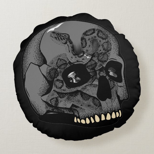 Coussins Ronds Oreiller Rond (Dos)