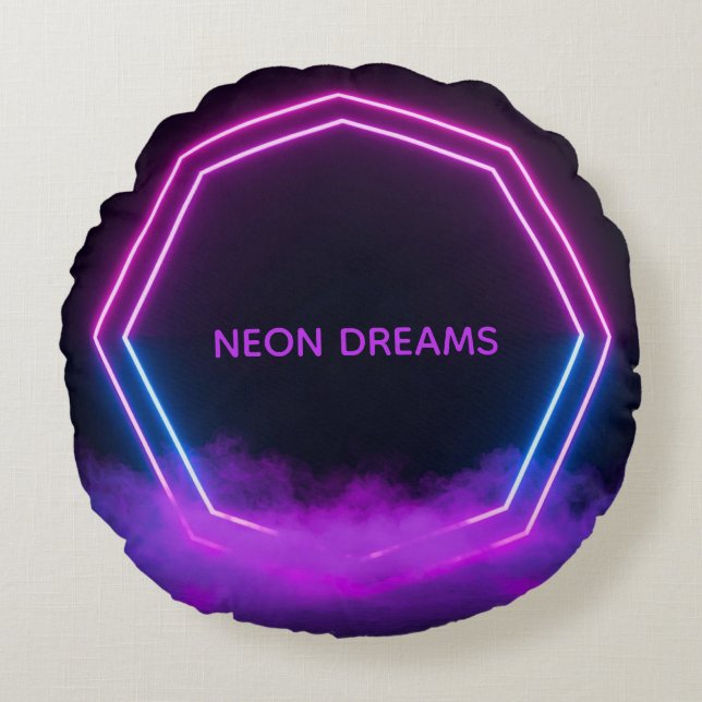 Coussins Ronds Oreiller Rond (Devant)