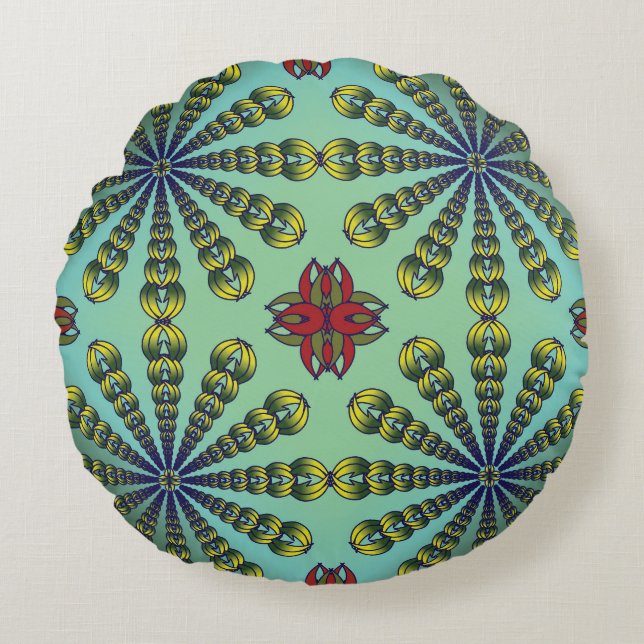 Coussins Ronds Oreiller Rond (Devant)