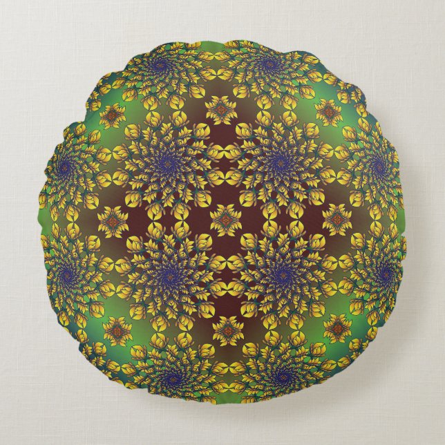 Coussins Ronds Oreiller Rond (Devant)