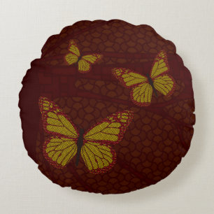 Coussins Ronds Oreiller Rond de Monarque Chinois