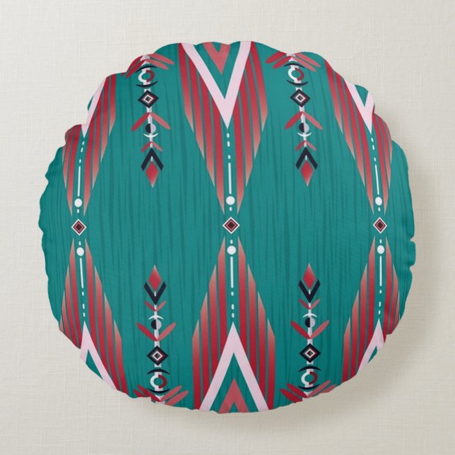 Coussins Ronds Oreiller rond Native Warmth (Devant)