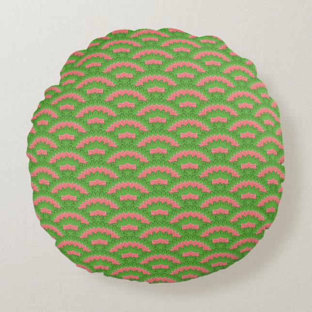 Coussins Ronds Oreiller rond Nature Arches (Devant)