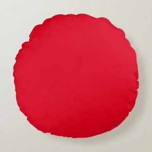 Coussins Ronds Oreiller rond rouge