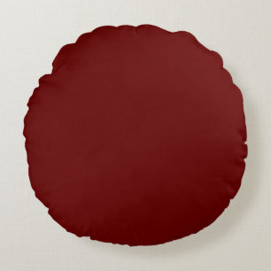 Coussins Ronds Oreiller Rond Rouge Sang