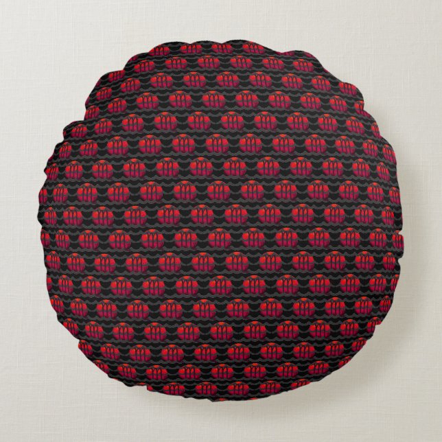 Coussins Ronds Oreiller rond Scorpion (Devant)