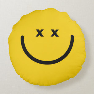 Coussins Ronds Oreiller sourire