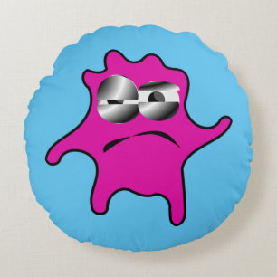 COUSSINS RONDS OREILLERS MONSTRES EN PELUCHE LAIDS POUR ENFANTS