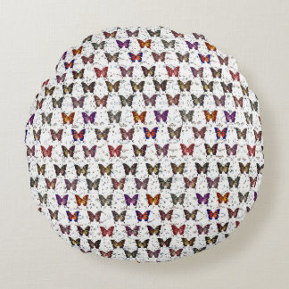 Coussins Ronds Oreillers papillons V. 03
