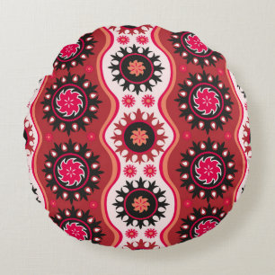 Coussins Ronds Ornement oriental traditionnel sans soudure